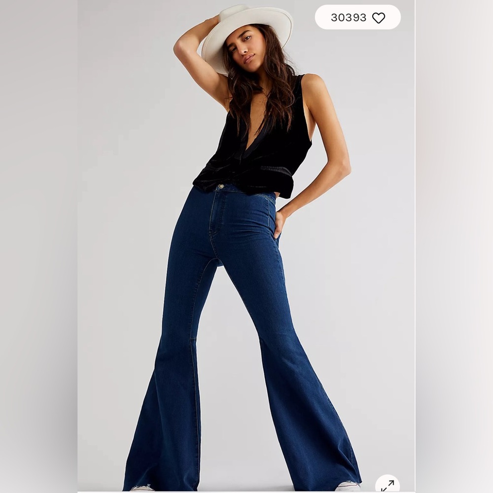 We The Free Just Float On Flare Jeans